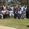 Prof Nwana in Kenya (3rd seated from right)